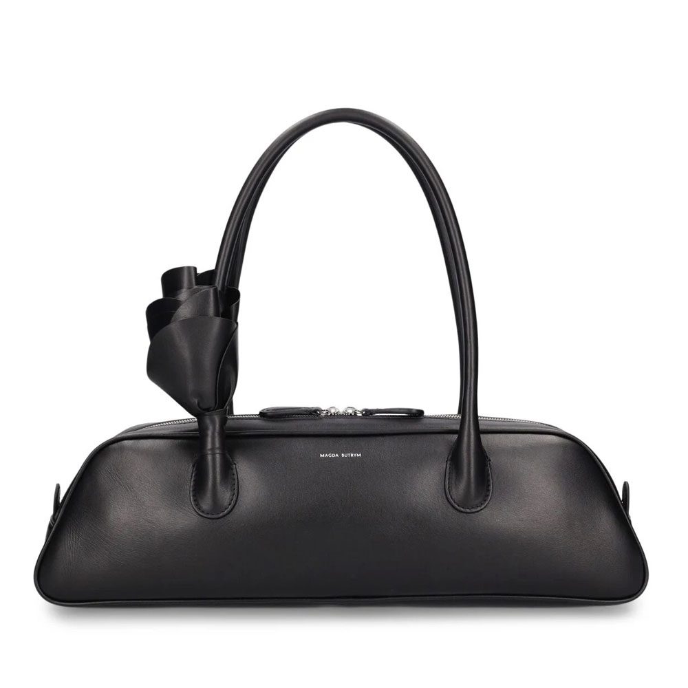 Magda Butrym Brigitte Trapeze leather top handle bag
