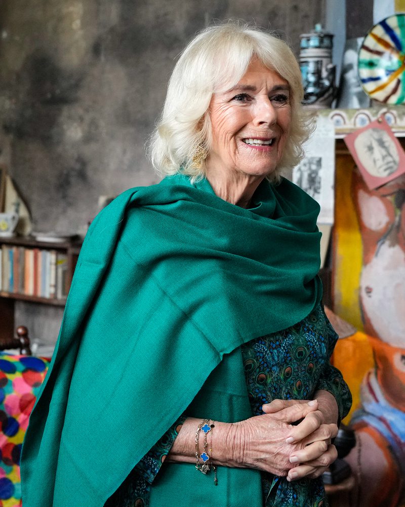 Queen Camilla Wearing VCA Queen Camilla Wearing VCA