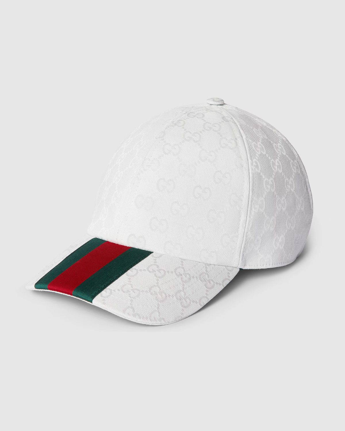 gucci ORIGINAL GG CANVAS BASEBALL HAT WITH WEB