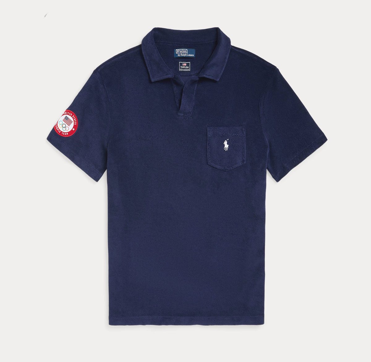 ralph lauren Team USA Terry Polo Shirt ralph lauren Team USA Terry Polo Shirt
