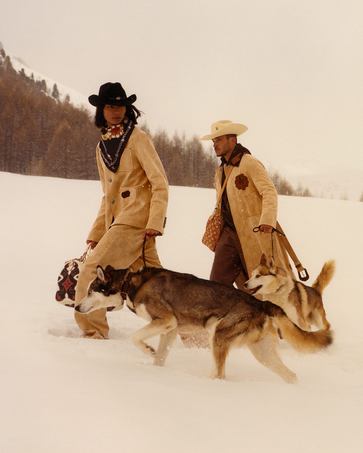 More Louis Vuitton Timberland Looks