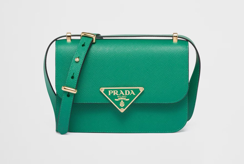 Prada Embleme Saffiano shoulder bag Prada Embleme Saffiano shoulder bag