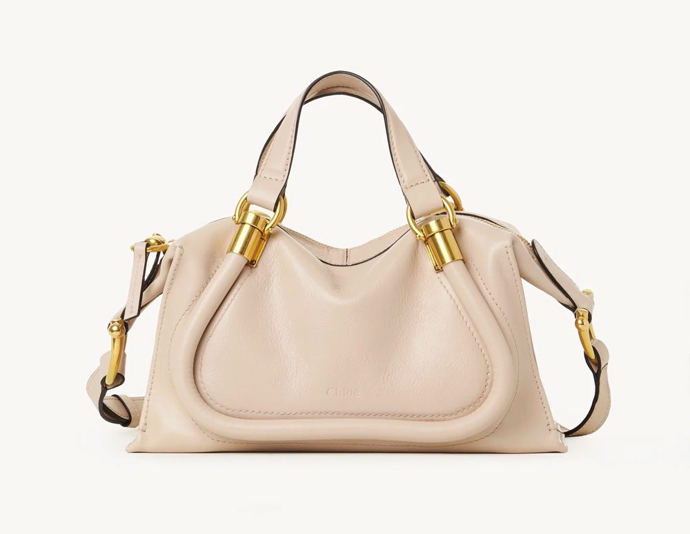 chloe SMALL PARATY 24 BAG IN SOFT LEATHER chloe SMALL PARATY 24 BAG IN SOFT LEATHER