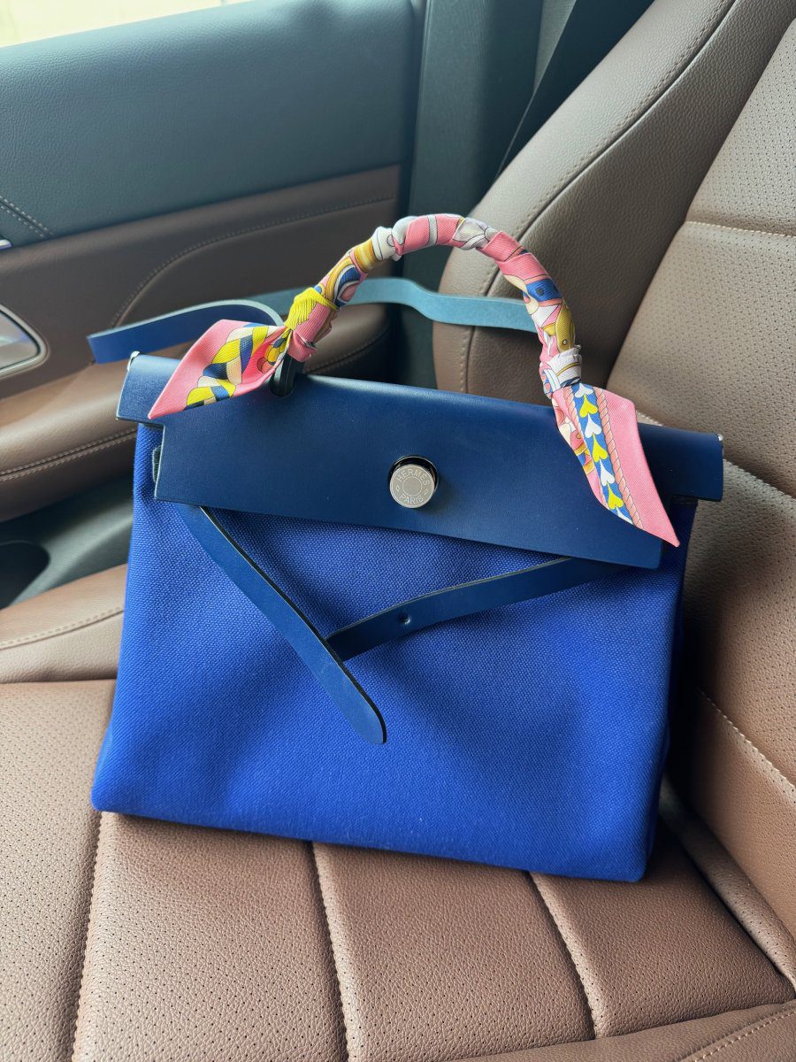 Hermès Herbag Military Blue