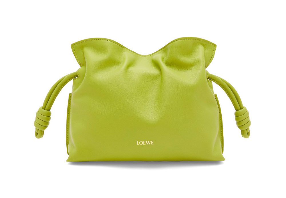 loewe Mini Flamenco clutch in nappa calfskin