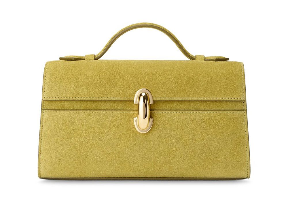 savette Symmetry suede pochette savette Symmetry suede pochette