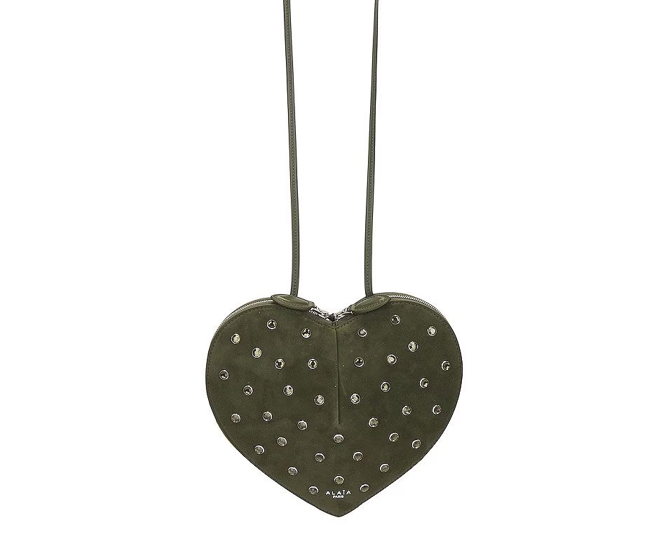 Alaia Studded Le Couer Bag Alaia Studded Le Couer Bag