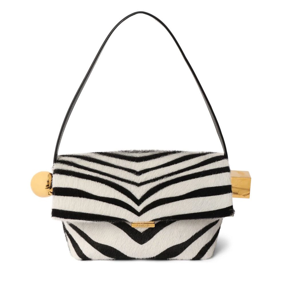 Jacquemus Le Rond Carre Zebra Print Jacquemus Le Rond Carre Zebra Print