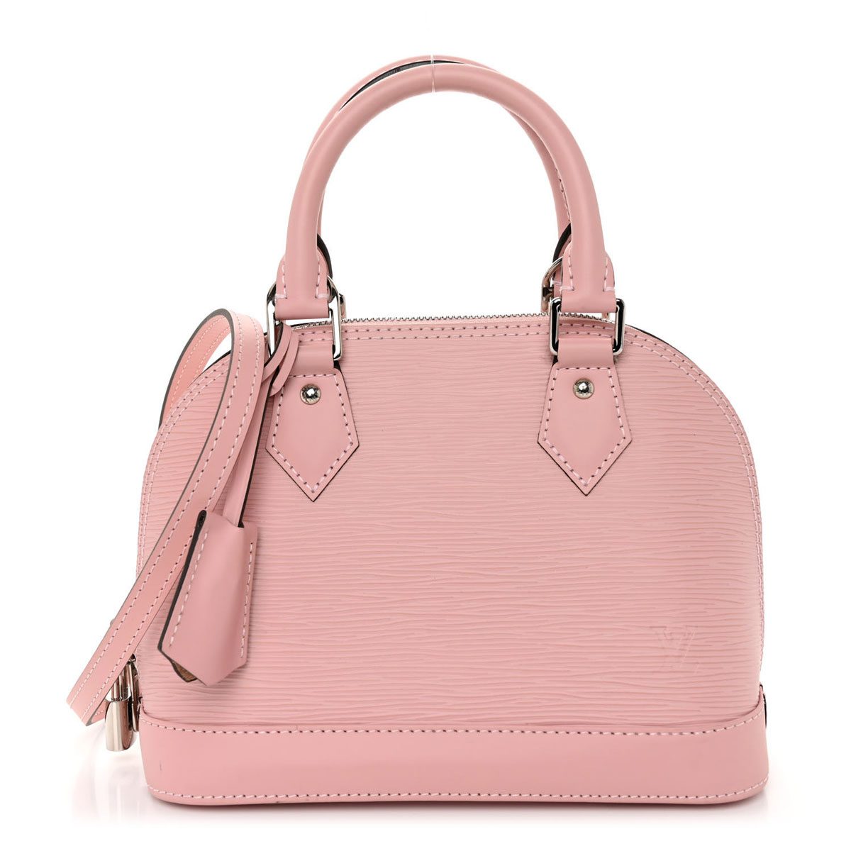 Louis Vuitton Epi Alma BB Rose Ballerine