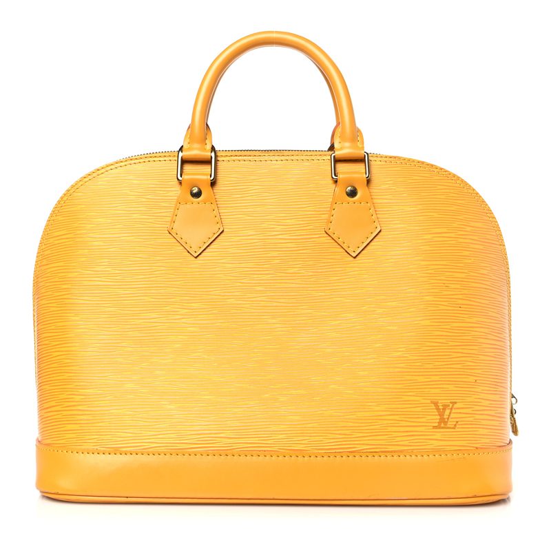 Louis Vuitton Epi Leather Alma Fossil