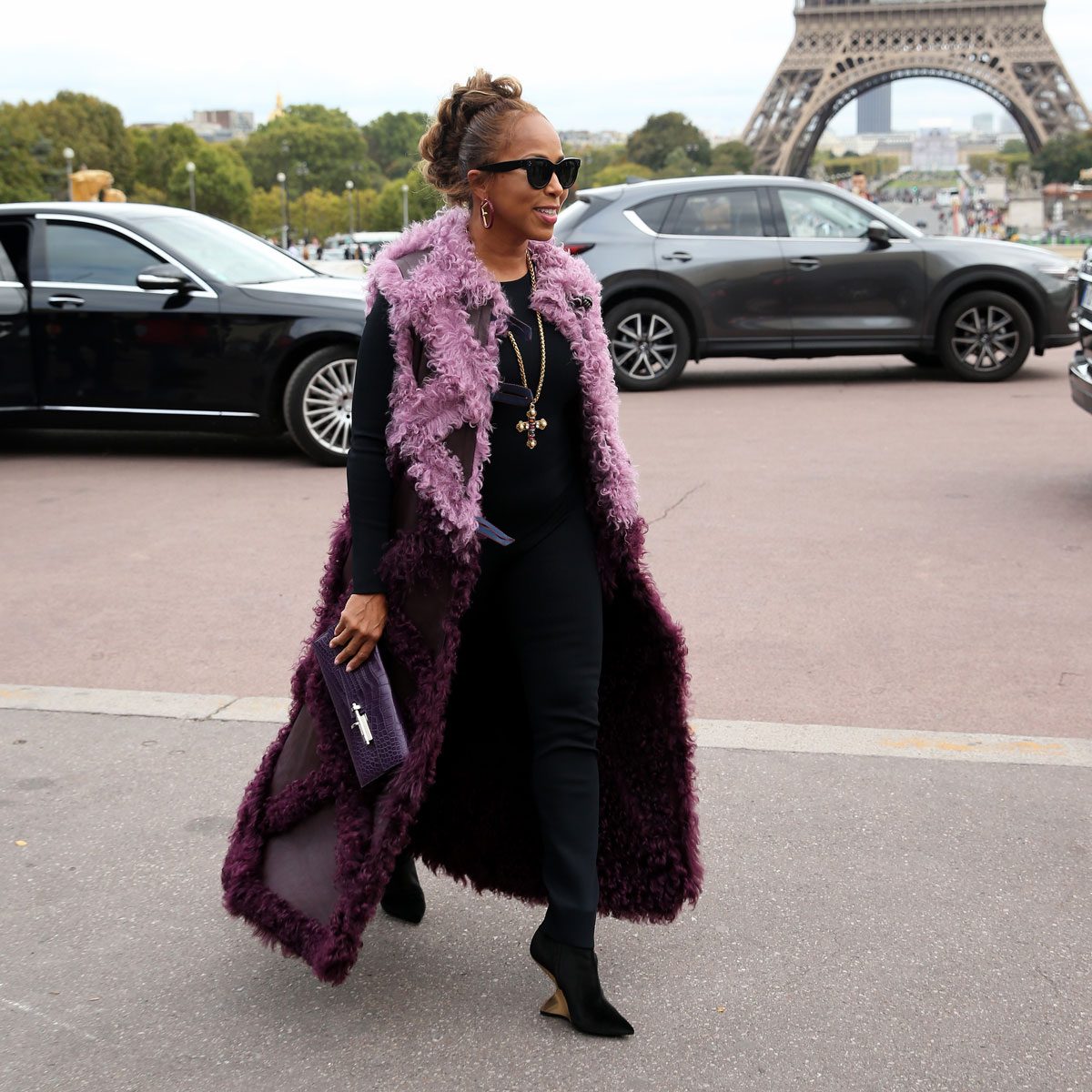 Marjorie Harvey Verrou Elan Amethyste Matte Alligator PHW 1 Marjorie Harvey Verrou Elan Amethyste Matte Alligator PHW 1