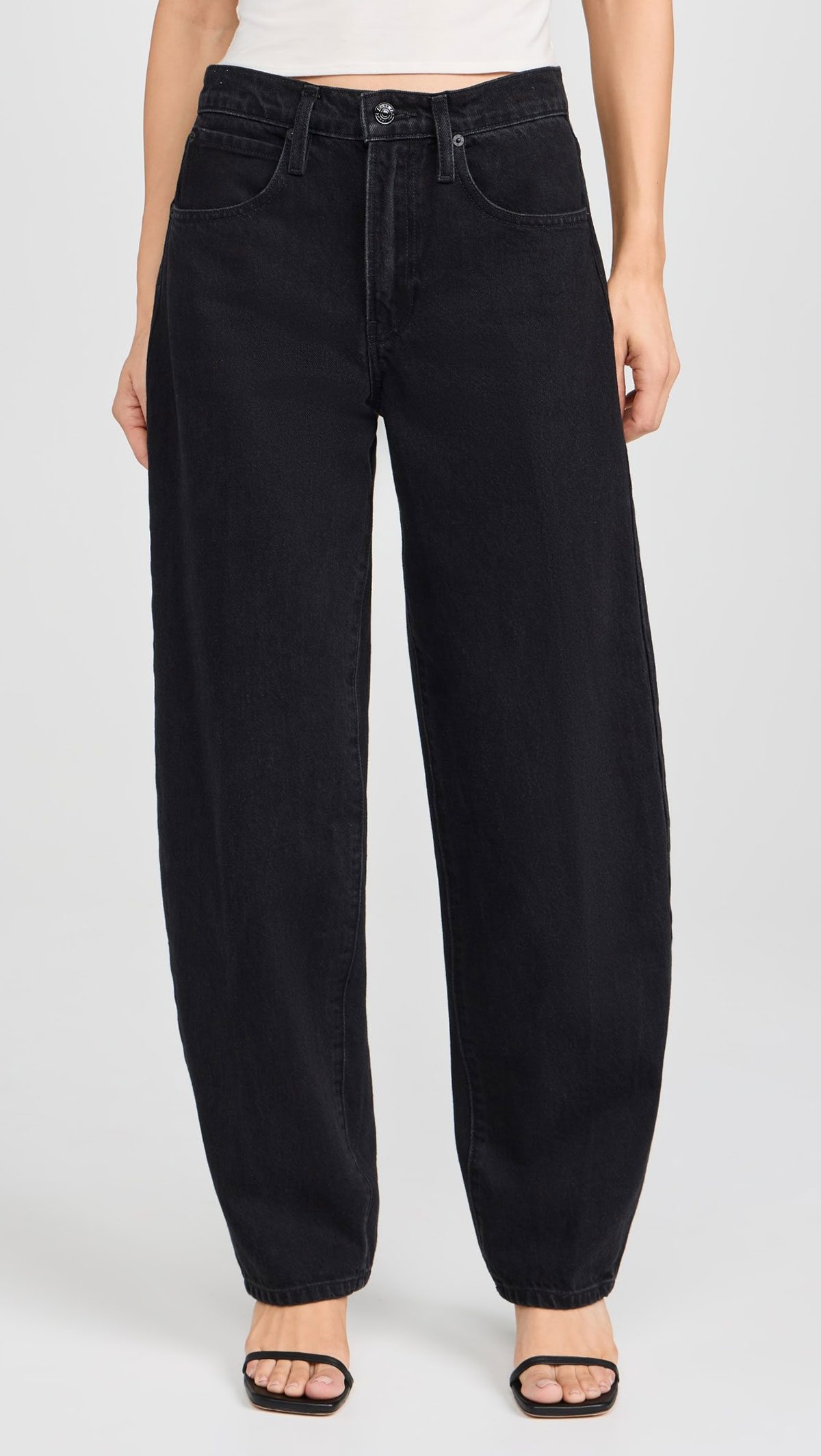 frame Low Slung Barrel Jeans frame Low Slung Barrel Jeans
