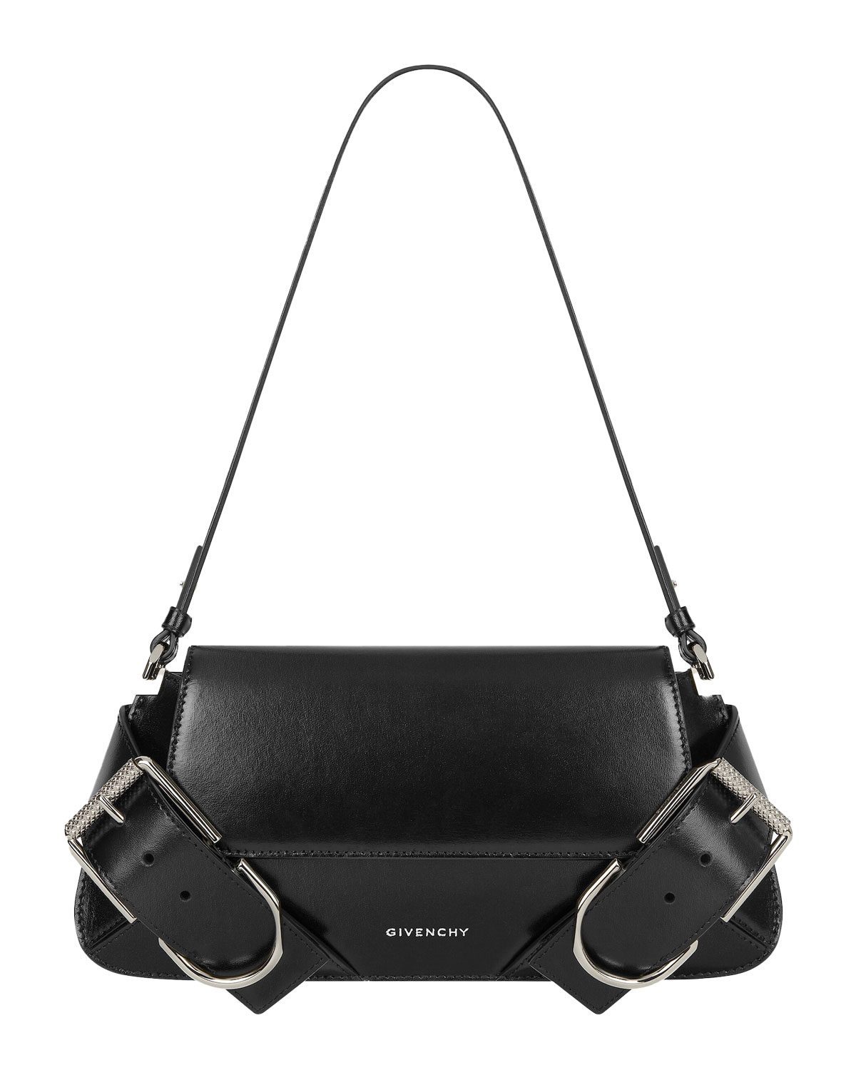 givenchy Voyou Shoulder Flap bag in Box leather