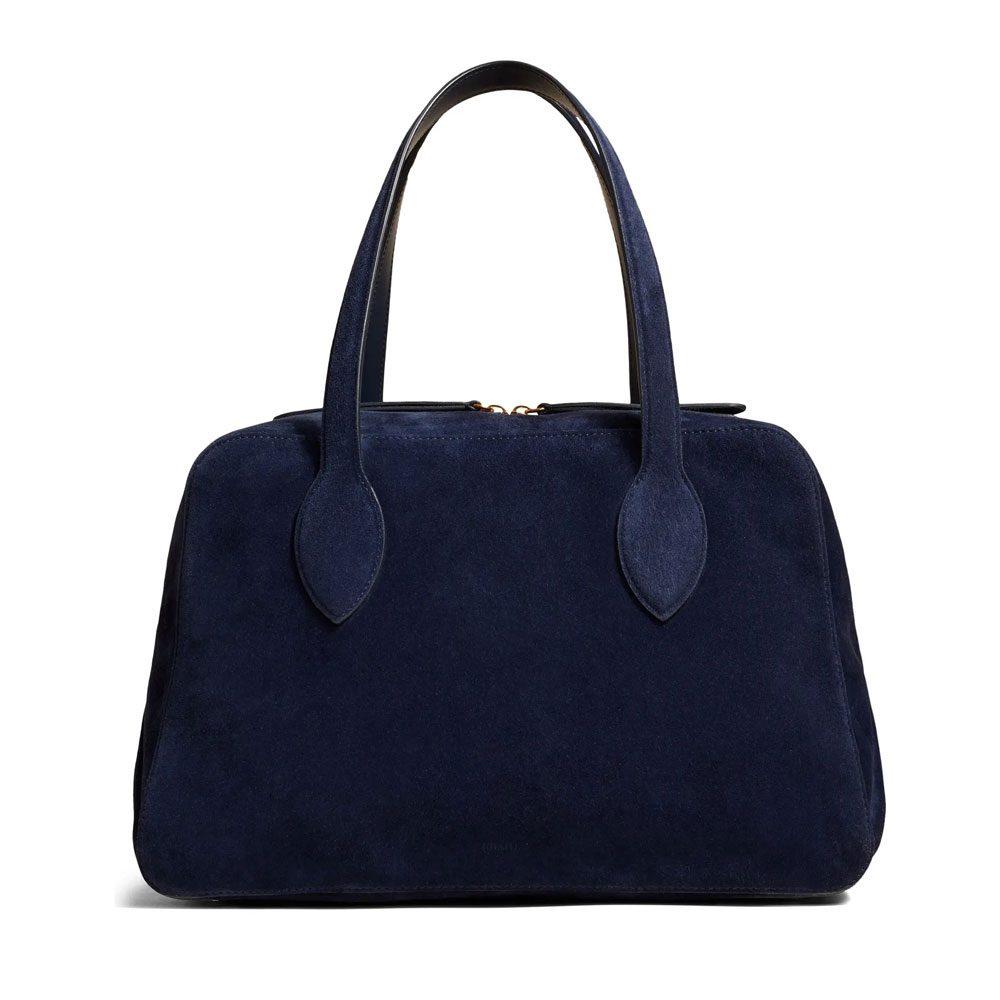 khaite Medium Maeve Suede Satchel