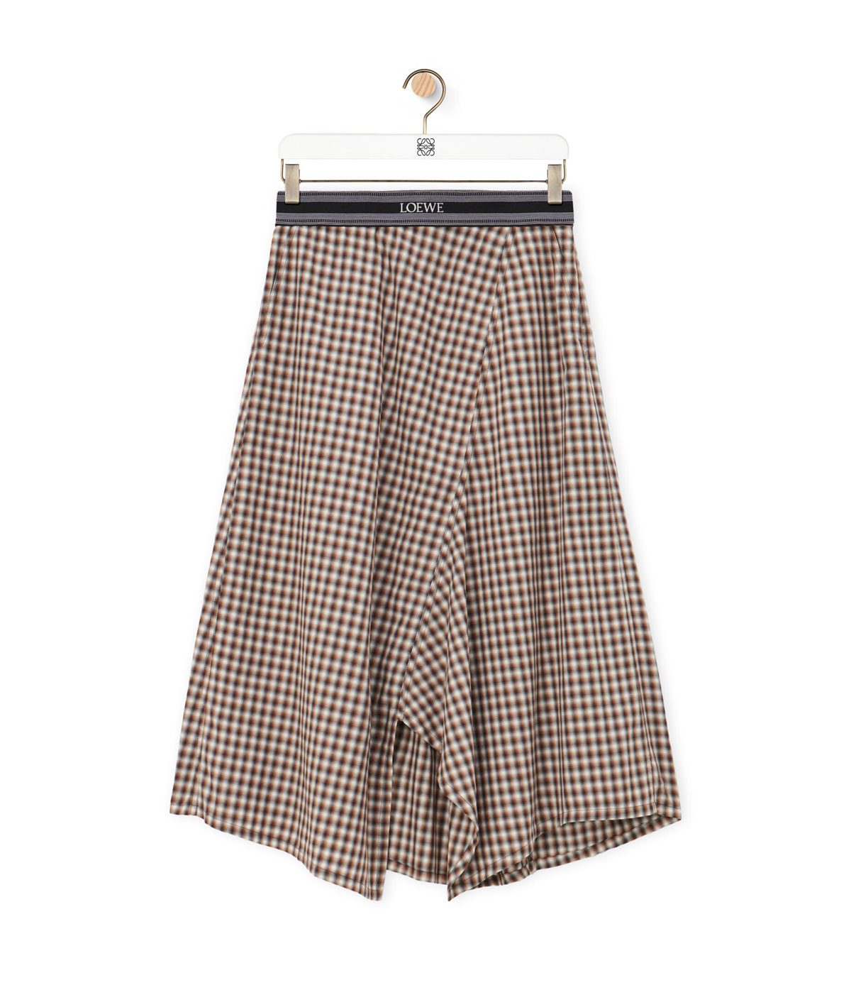 loewe Asymmetric skirt in cotton loewe Asymmetric skirt in cotton