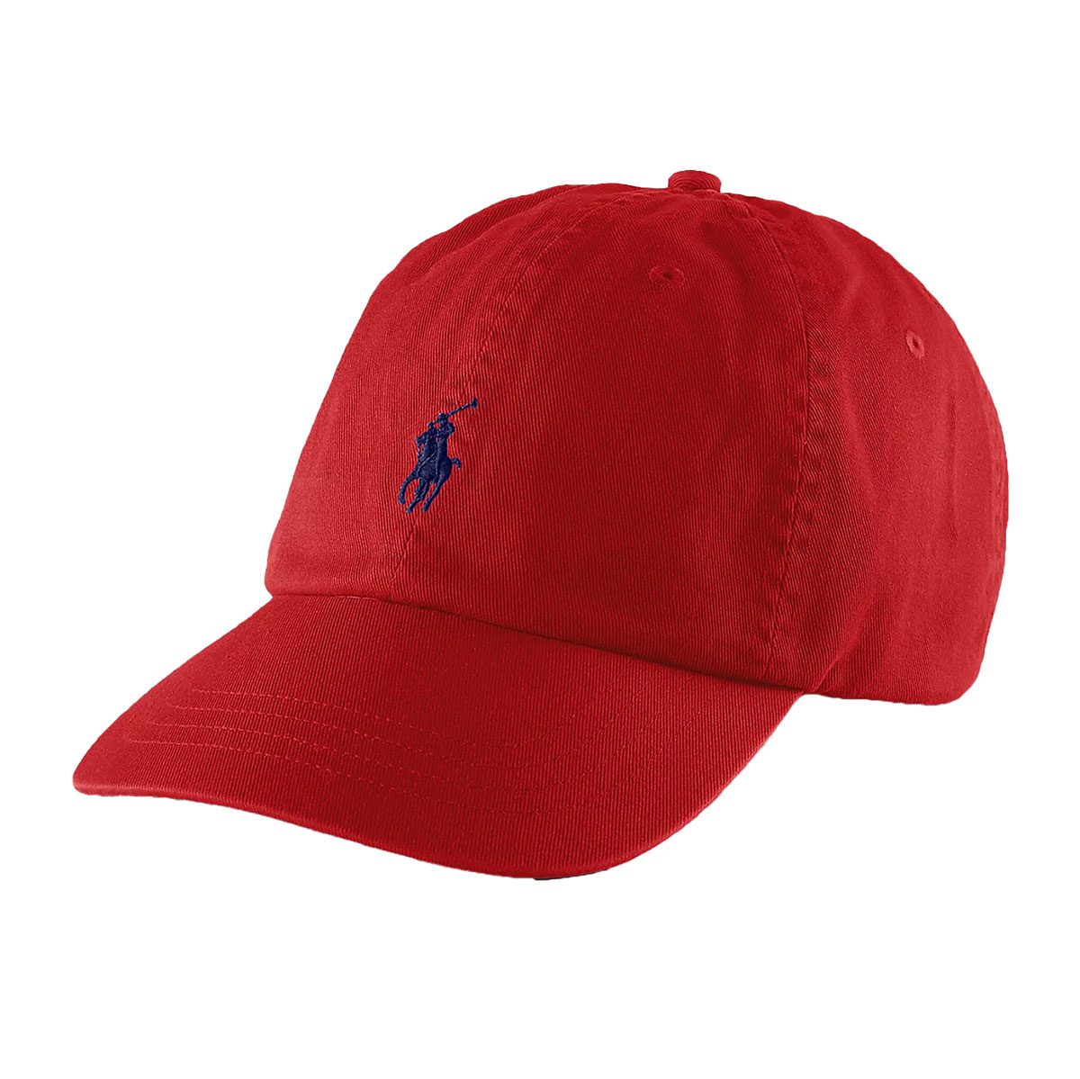 ralph lauren Cotton Chino Ball Cap red