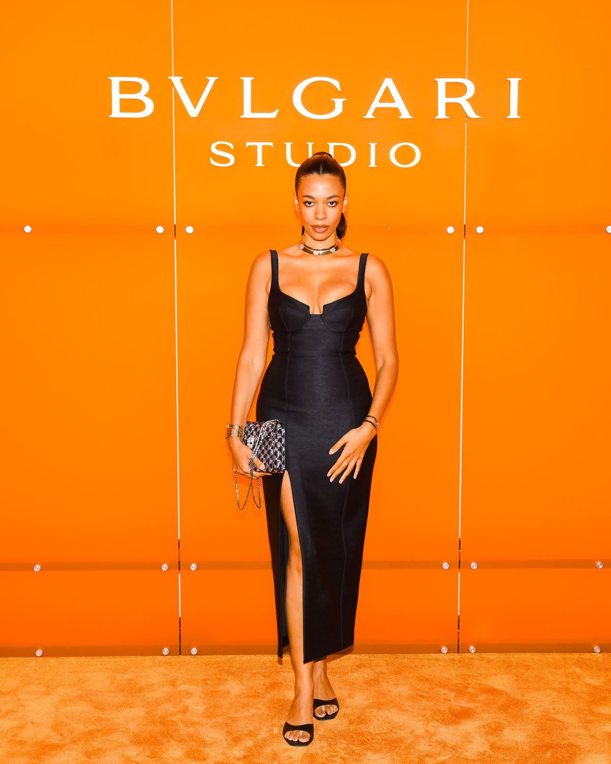 BVLGARI STUDIO NY AURORA JAMES serpenti forever day to night shoulder bag