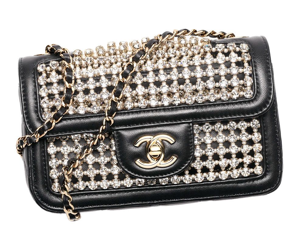 Chanel Crystal Flap Mini Bag