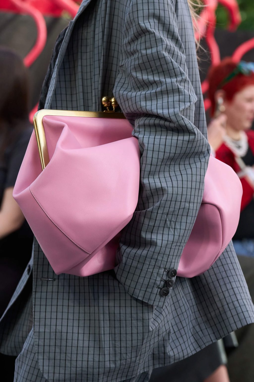 Kiss Locks and Big Bags Ruled the Coach Spring 2025 Runway PurseBlog
