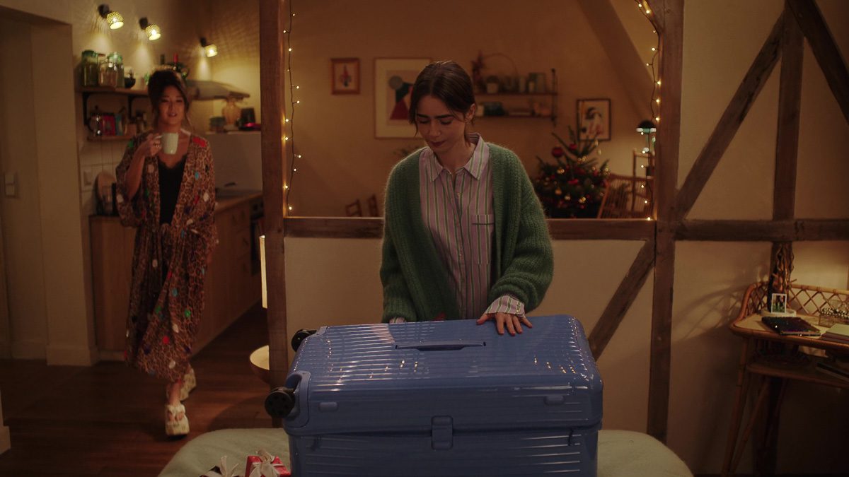 Emily in Paris Season 4 Episode 6 Rimowa Suitcase