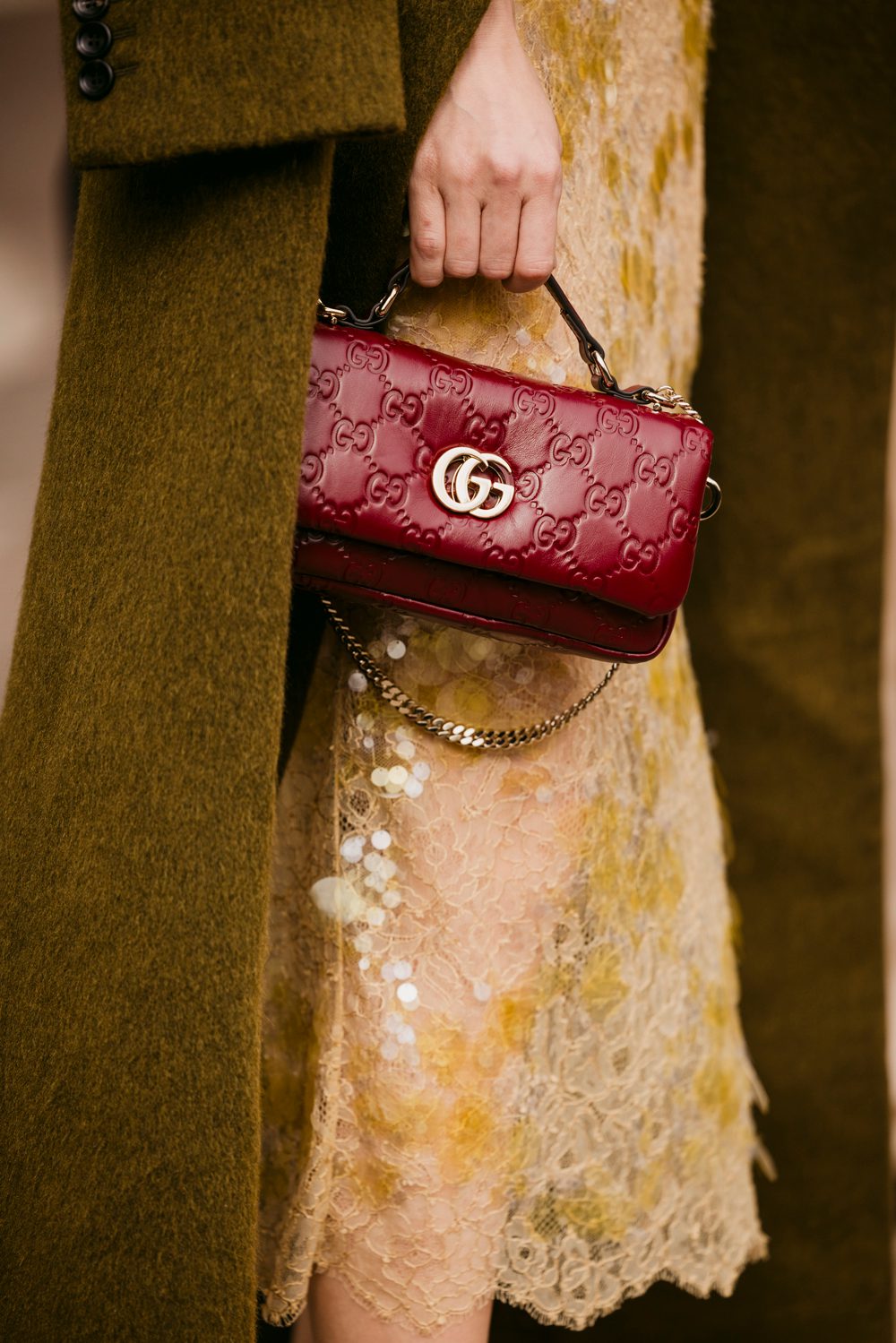Gucci Milano Mini Top Handle Bag