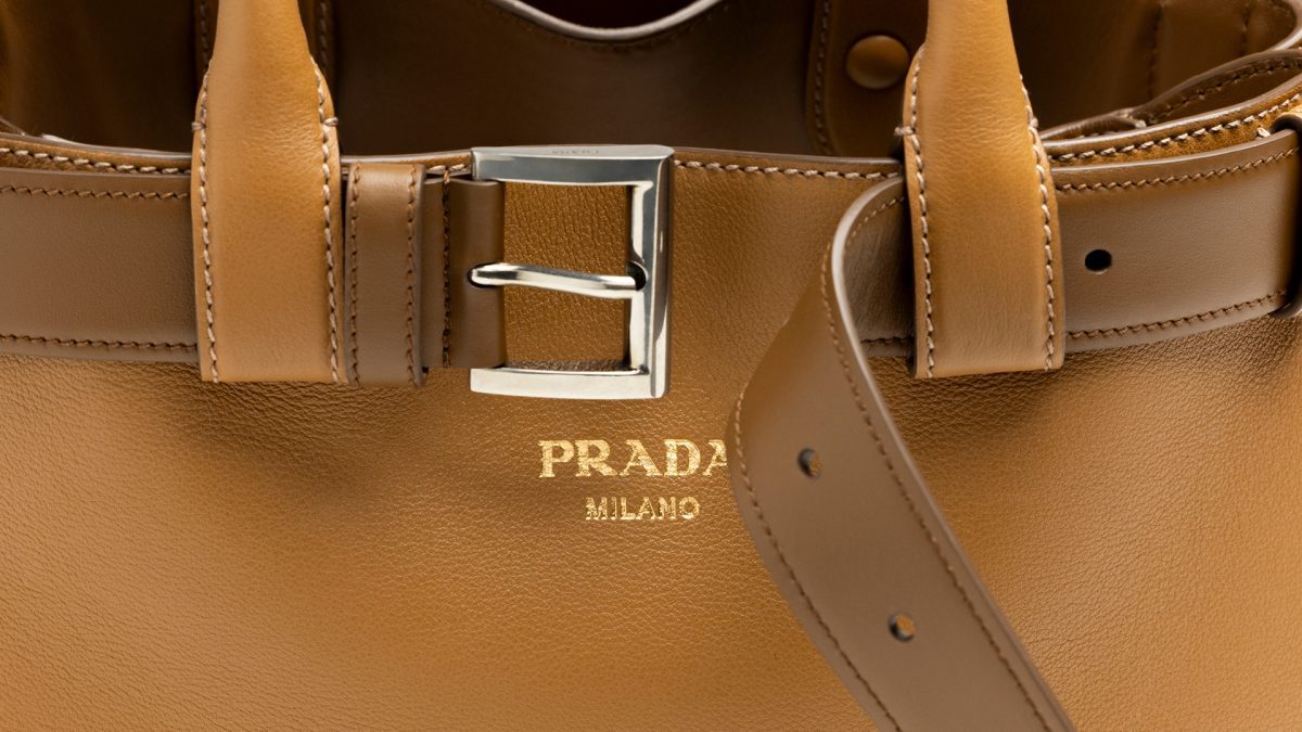 Prada Buckle bag making of