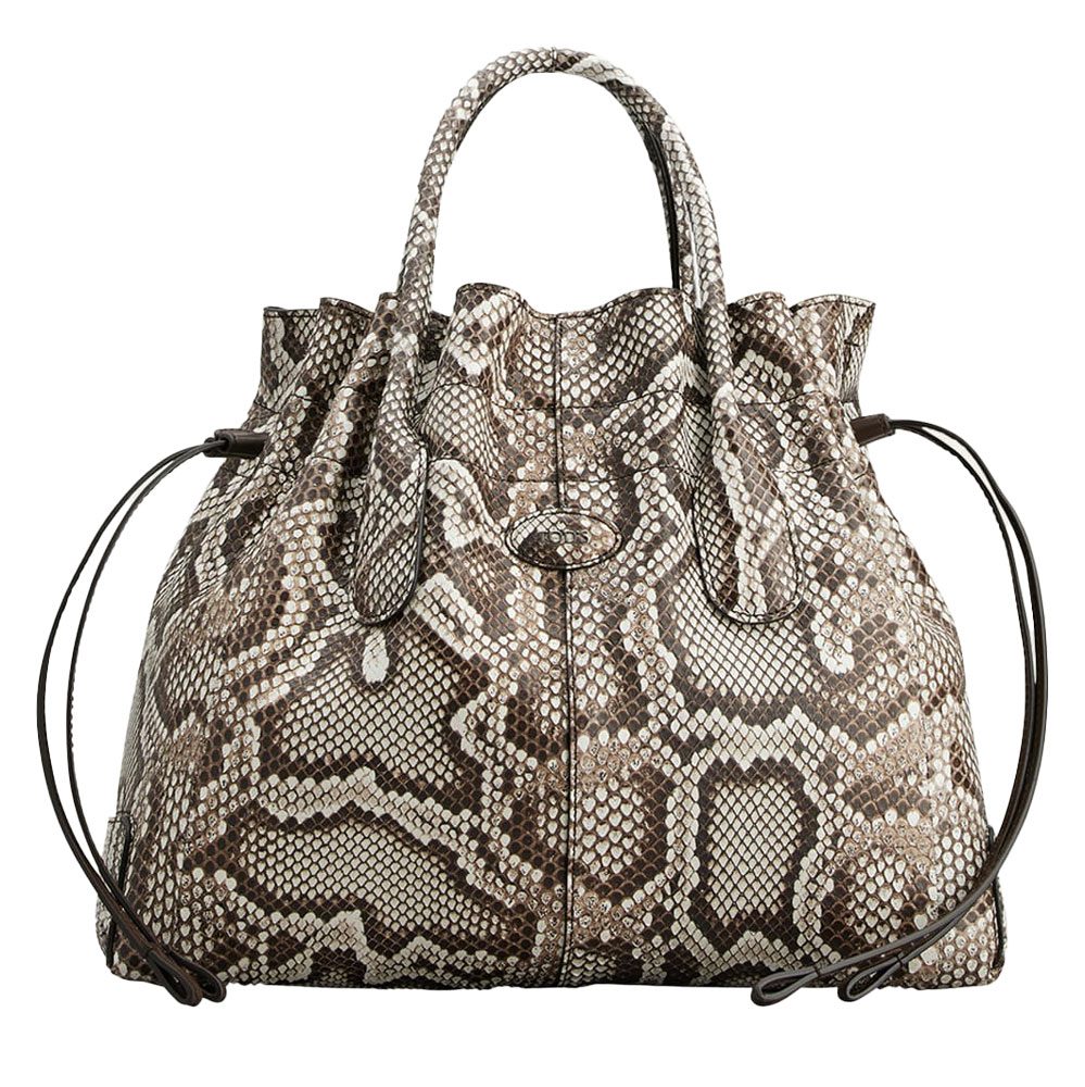 Tod s Python Drawstring Di Bag Tod s Python Drawstring Di Bag