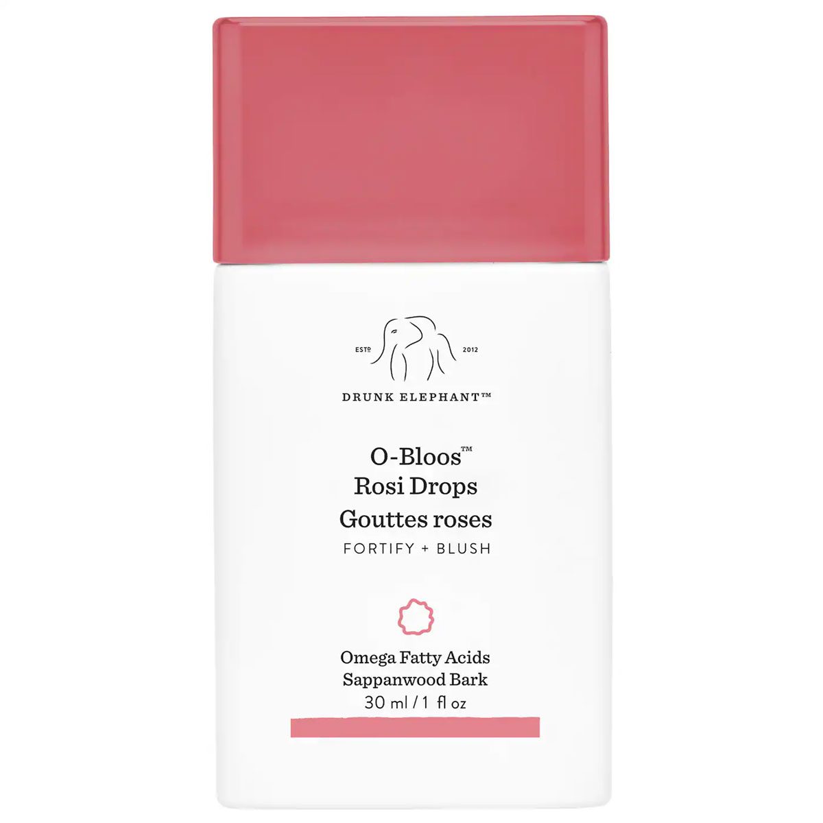 drunk elephant O Bloos&trade; Rosi Glow Drops with Vitamin F