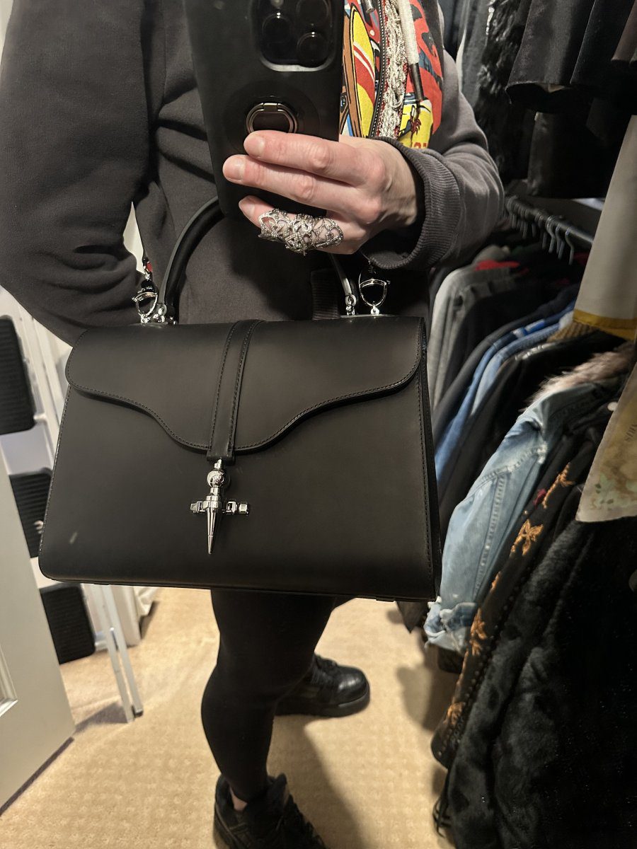joseph duclos black diane messenger bag