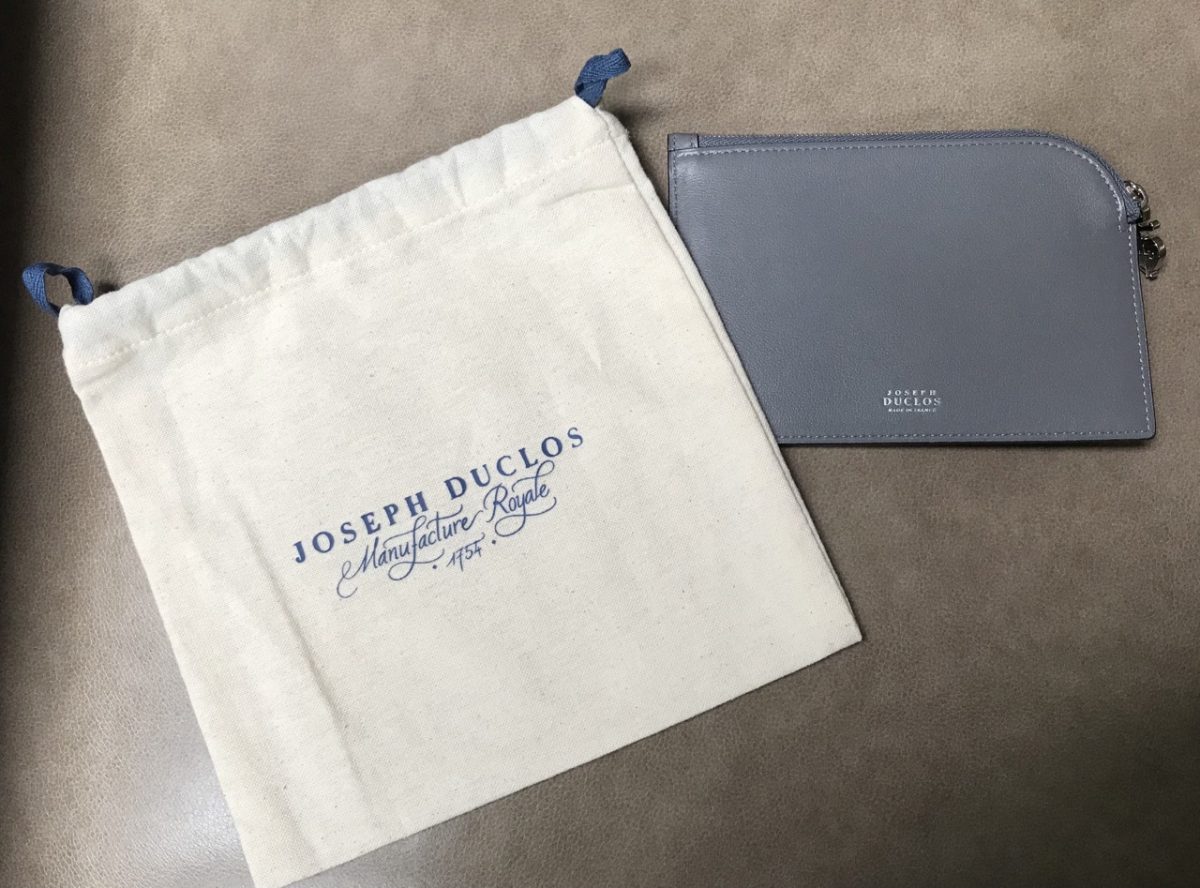 joseph duclos lectoure small leather case in brume