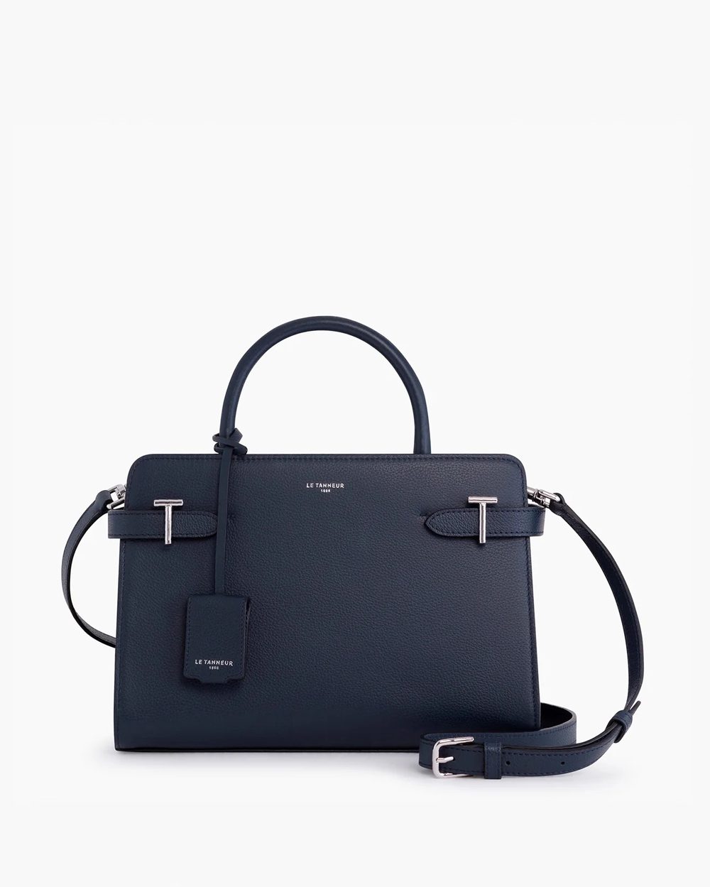 le tanneur Emilie medium sized handbag in grained leather