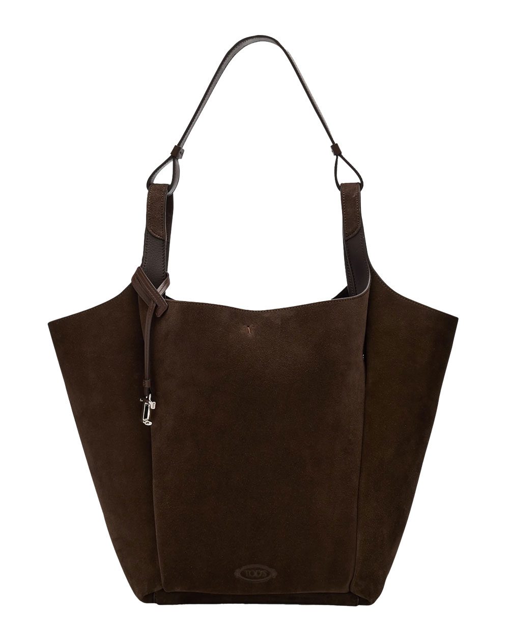 tods Suede Leather Shoulder Bag tods Suede Leather Shoulder Bag