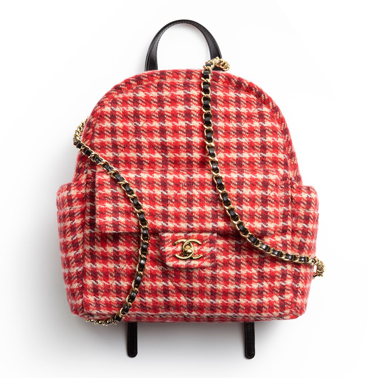 Chanel Backpack Tweed