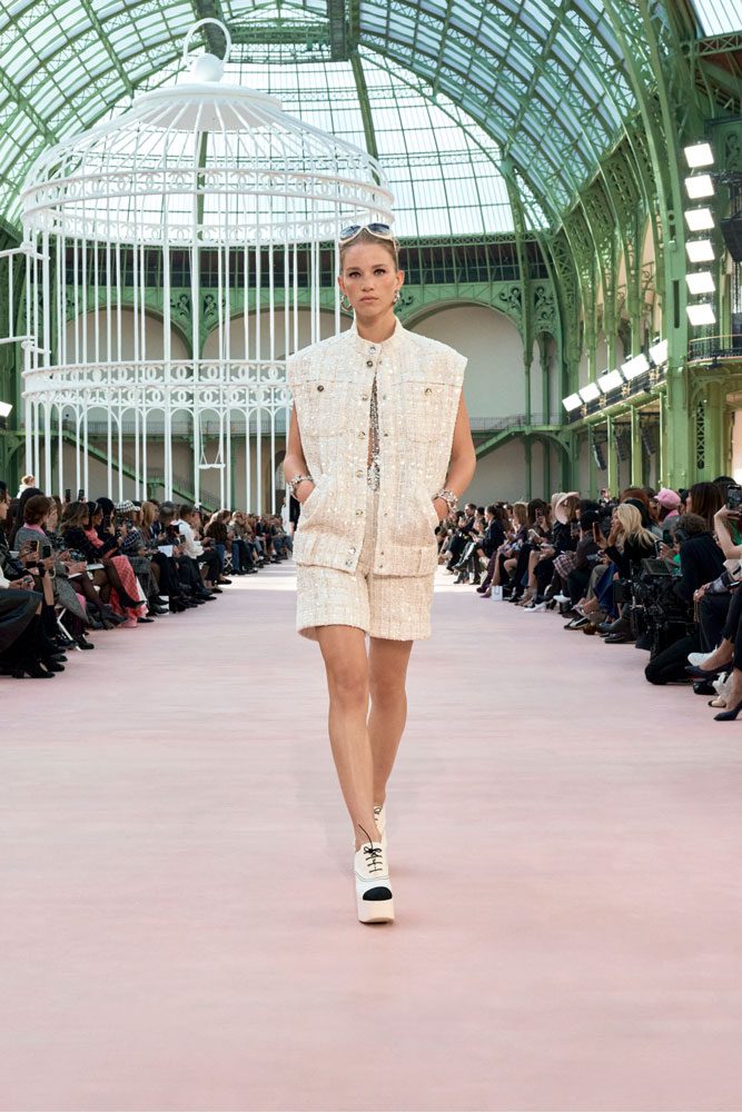 Chanel SS25 Tweed Look