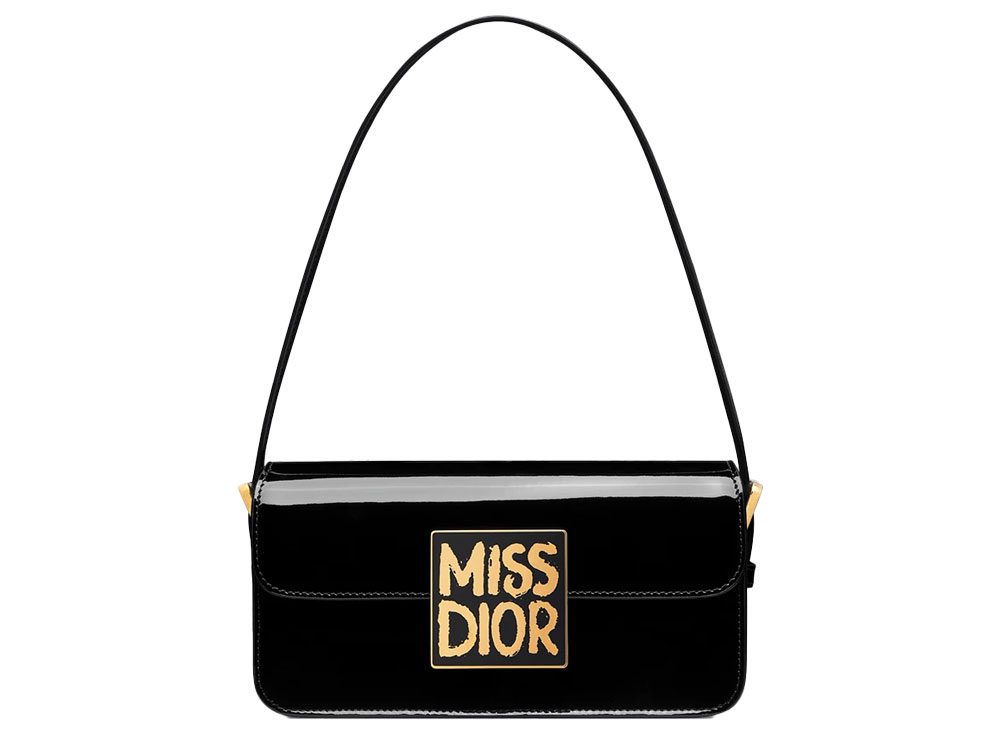 Dior Miss Dior Patent Shoulder Bag