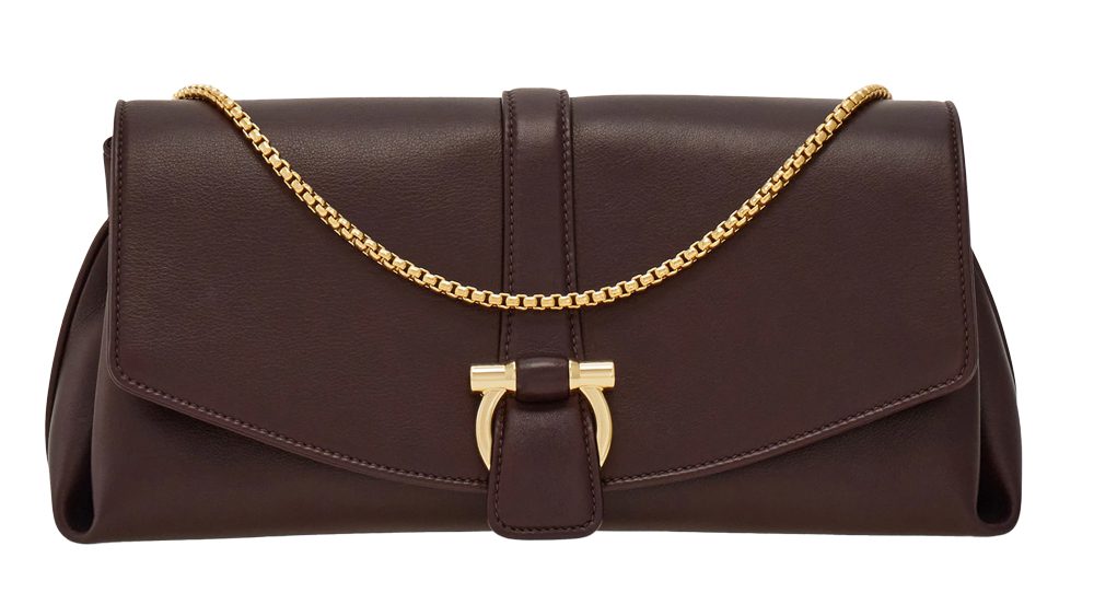 Ferragamo Burgundy Clutch Bag Ferragamo Burgundy Clutch Bag