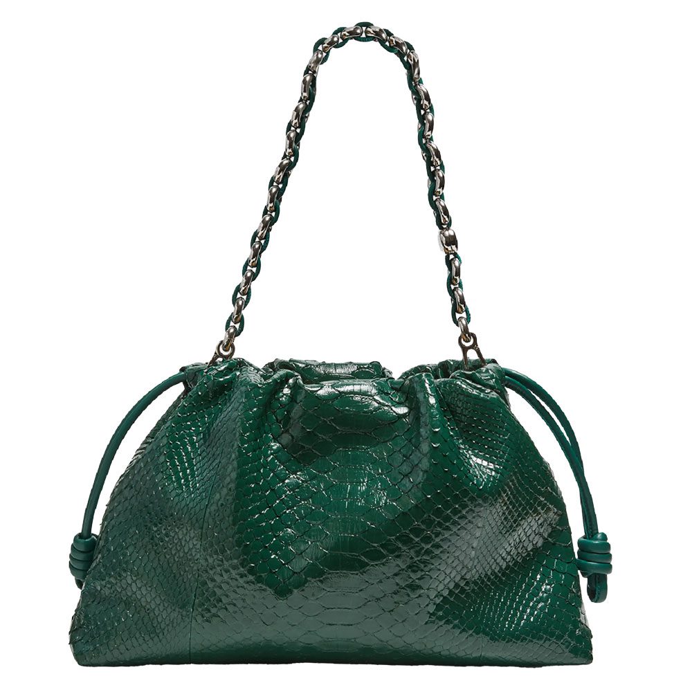 Loewe Flamenco Patent Leather Pouch