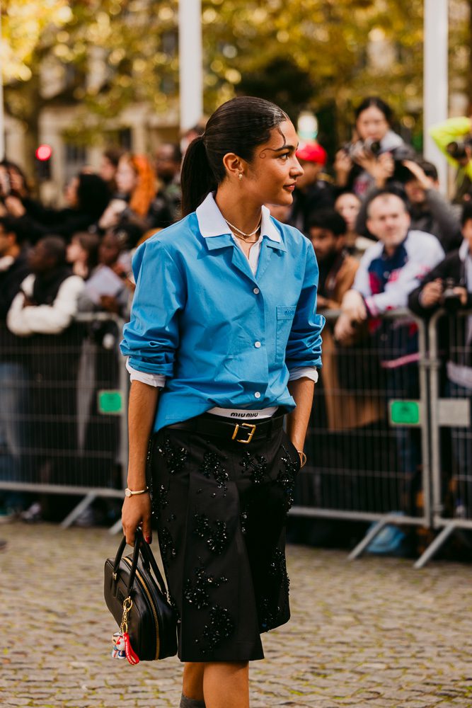 Miu Miu gingham check dress - Our 12 Favorite Miu Miu Bags