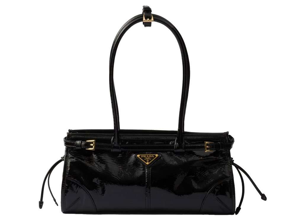 Prada Patent Leather Shoulder Bag