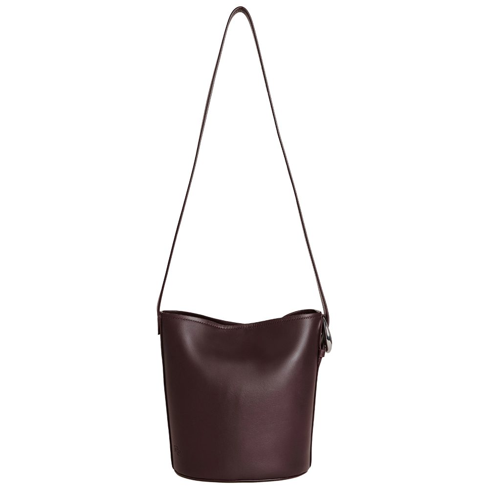 Reformation Burgundy Bucket Bag Reformation Burgundy Bucket Bag