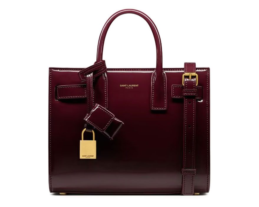 Saint Laurent Sac de jour Patent Nano