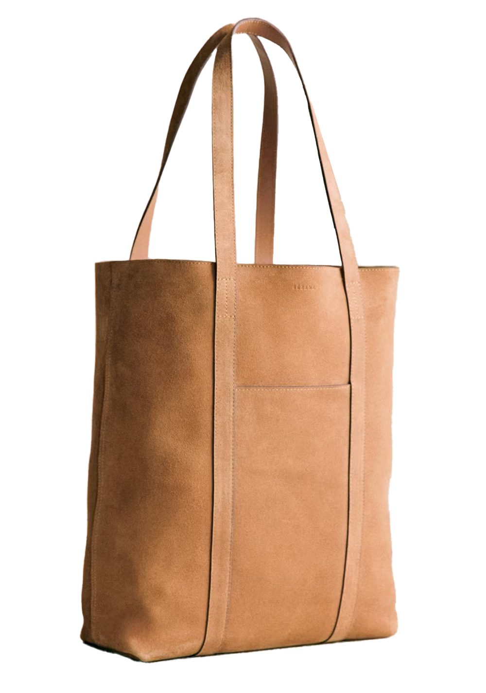 Sezane The Tote in Camel 1 Sezane The Tote in Camel 1