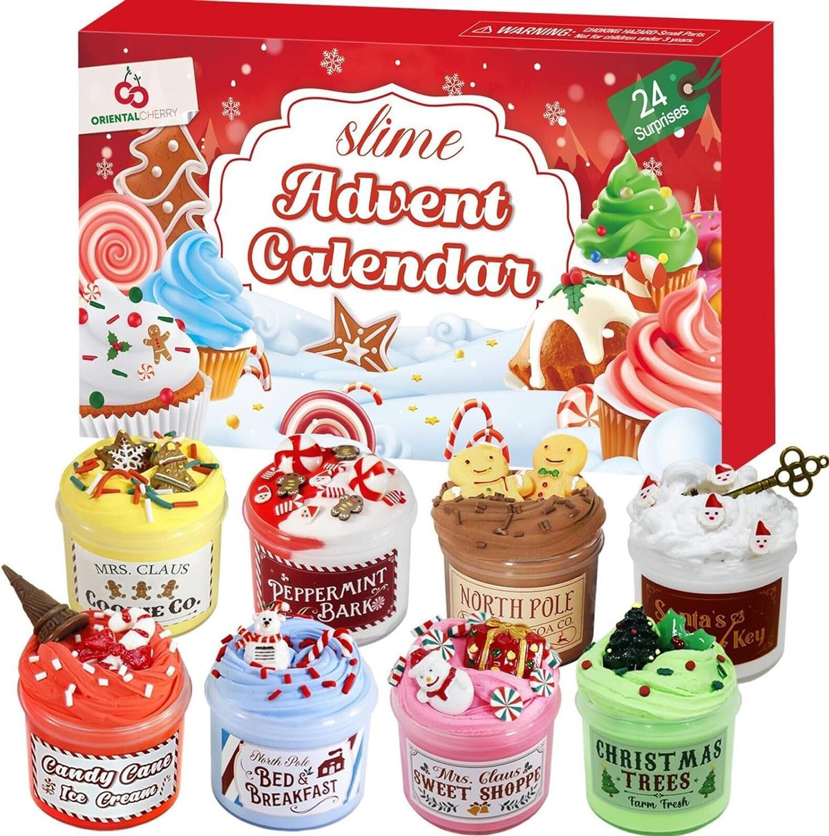 Advent Calendar 2024 24 Days of Slime and Charms Kit Christmas Countdown Calendars Gifts for Girls Boys Kids Teens Toddlers Advent Calendar 2024 24 Days of Slime and Charms Kit Christmas Countdown Calendars Gifts for Girls Boys Kids Teens Toddlers