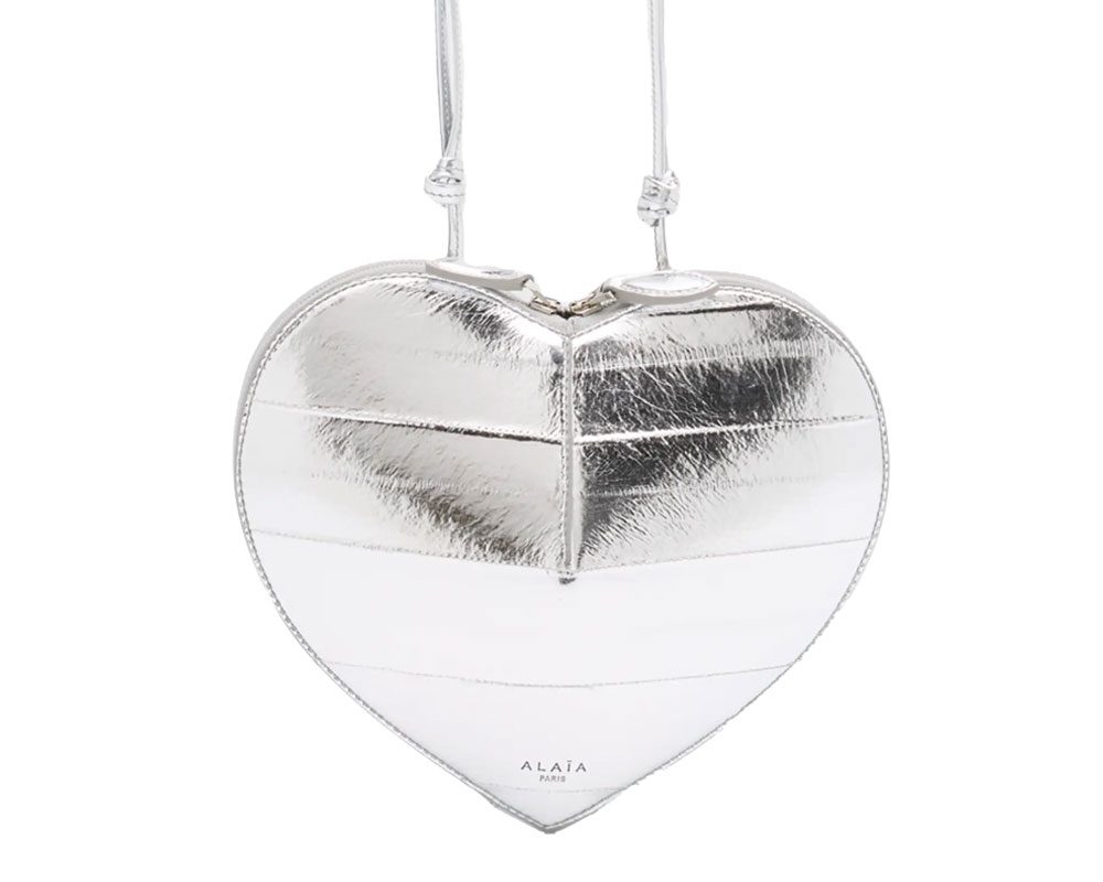 Alaia Silver Le Couer Bag Alaia Silver Le Couer Bag
