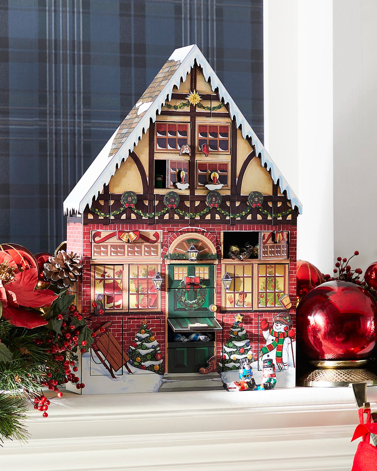 Byers Choice Christmas House Advent Calendar 1 Byers Choice Christmas House Advent Calendar 1