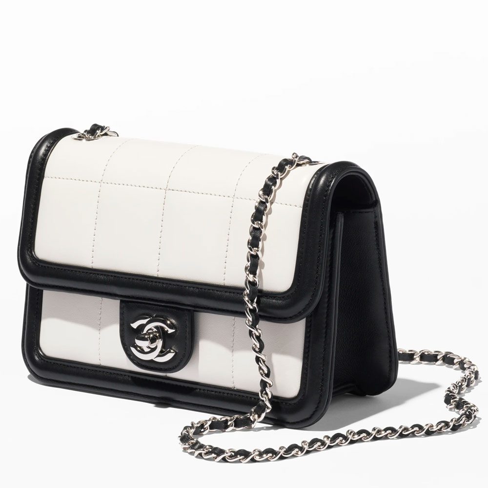 Chanel Bicolor Square Mini Flap