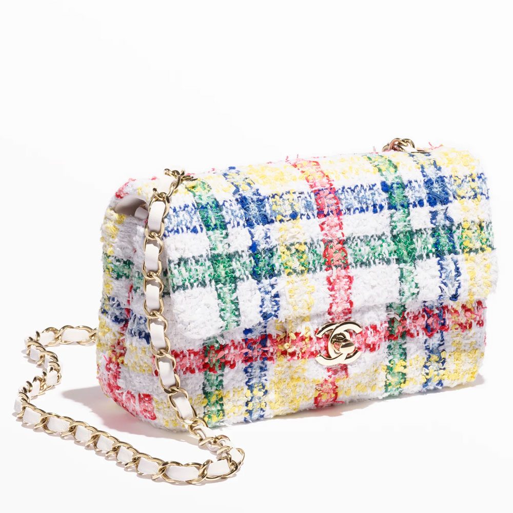 Chanel Classic Mini Flap Tweed