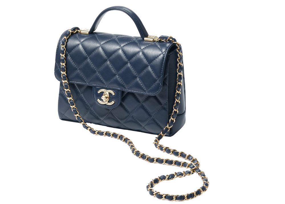 Chanel Navy Blue Flap Bag Chanel Navy Blue Flap Bag