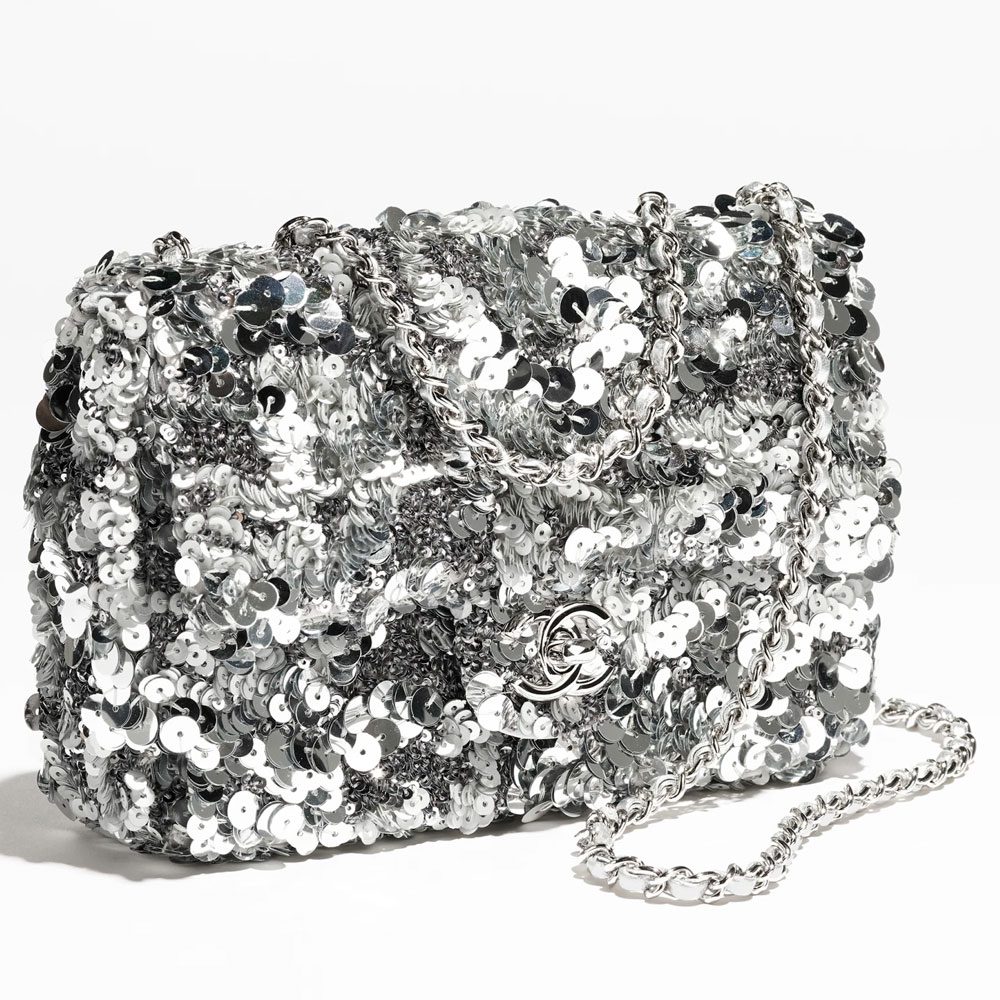 Chanel Sequin Flap Bag