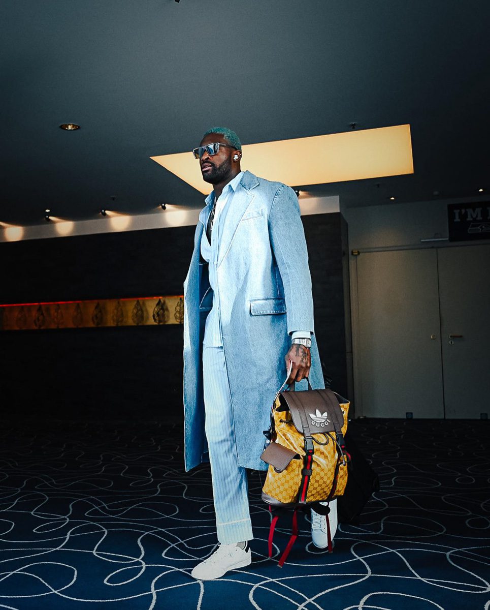 DK Metcalf Gucci Backpack